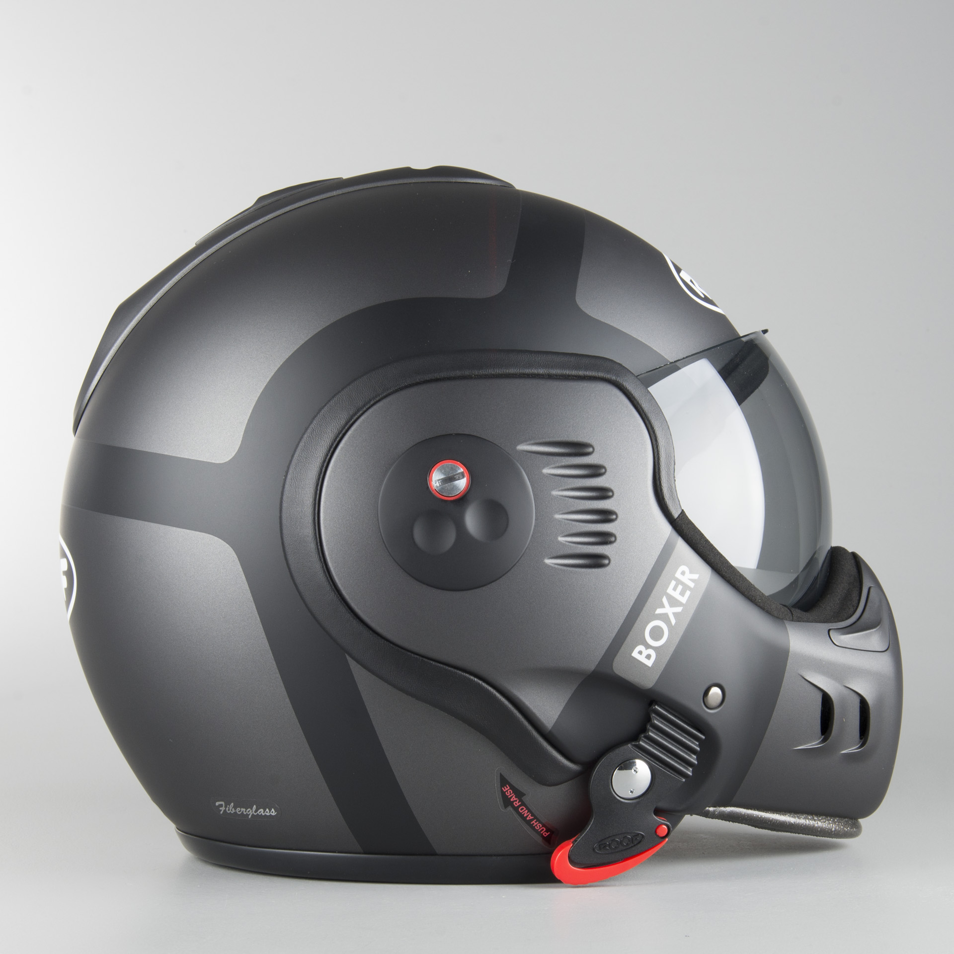 Casco ROOF BOXER V8 BOND titanioplata Casco ROOF BOXER V8 BOND titanioplata