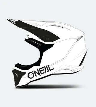 Casco de Cross O'Neal 1SRS Solid