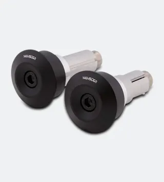 Highsider Dot-Blast Bar End Black