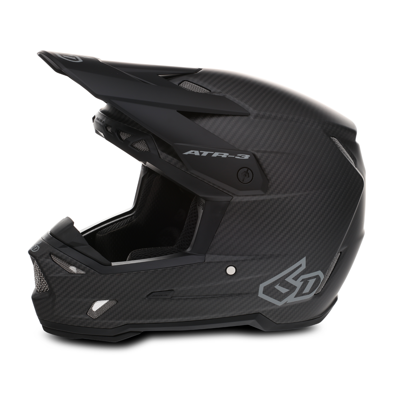 Motokrossikiiver 6D ATR-3 Solid FIM