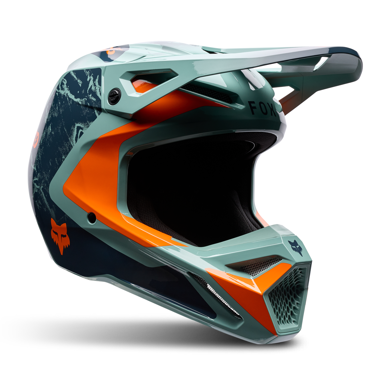 Cască Motocross FOX V1 Image Imprimeu