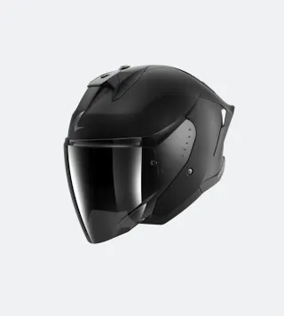 Shark Skwal Jet Cup Dark Shadow Dual Open Face Helmet