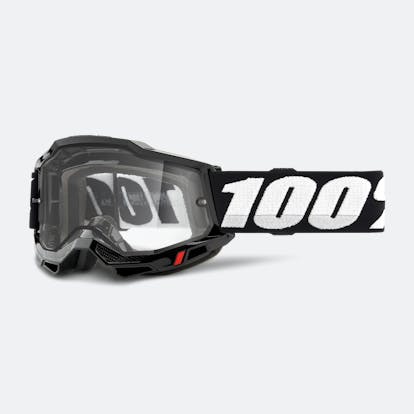 Maschera Cross 100% Accuri 2 Enduro Moto Nera - Adesso 15% di risparmio