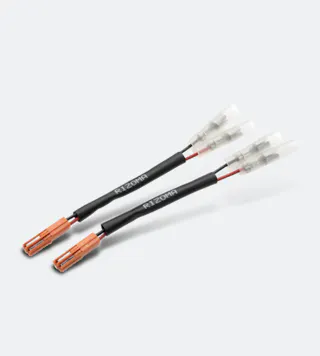 Juego de Cables para Intermitentes Traseros Rizoma Negro