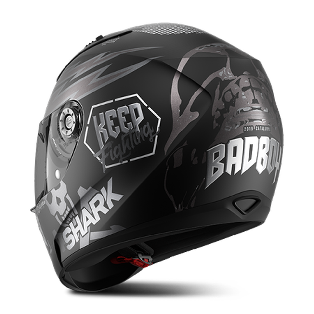 Cască Integrală Shark Ridill 1.2 Catalan Bad Boy Mat