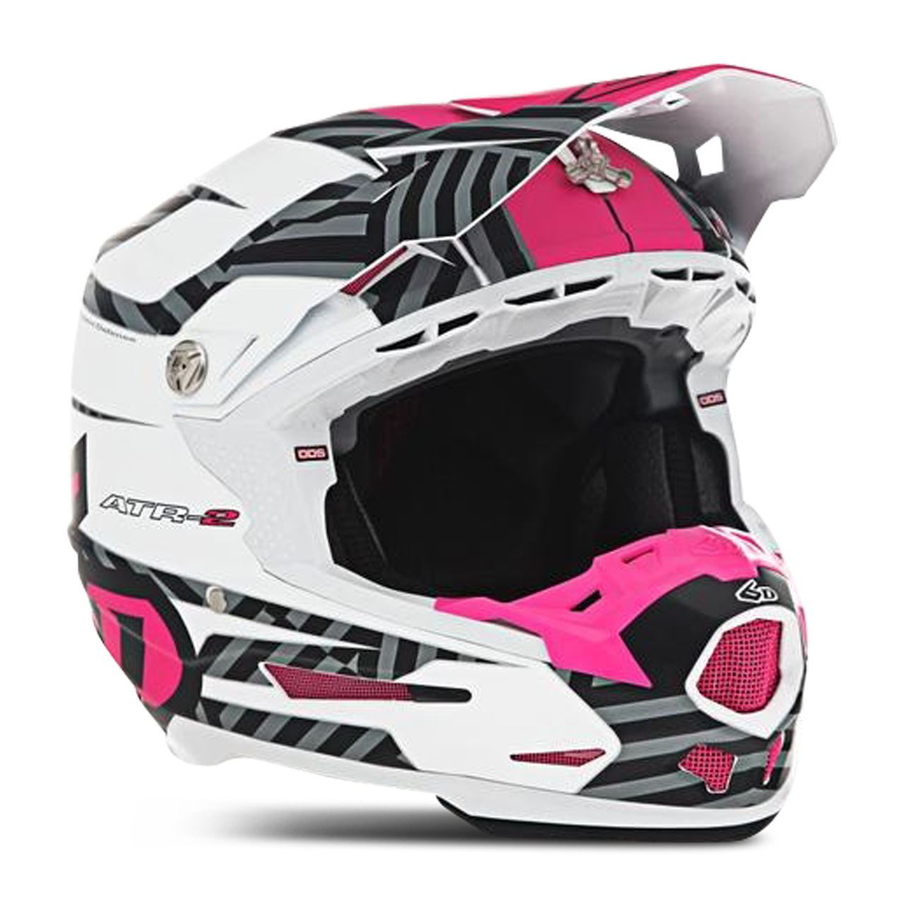 Crosshelm Kinderen 6D ATR-2Y Havoc Neon