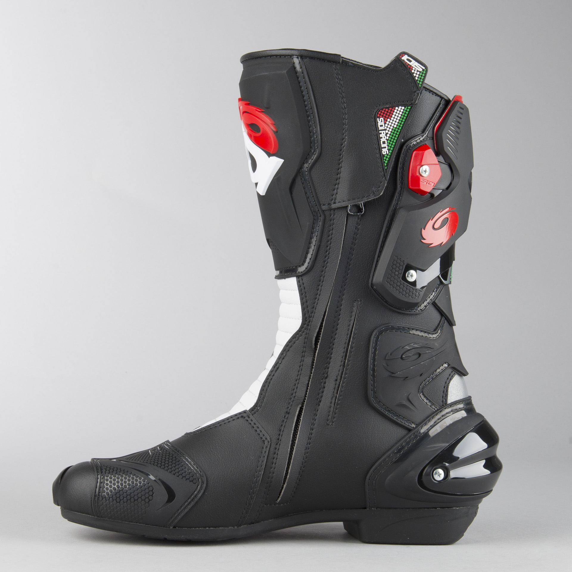 Sidi Vertigo 2 MC Stövlar Svart Vit Sidi Vertigo 2 MC Stövlar Svart Vit