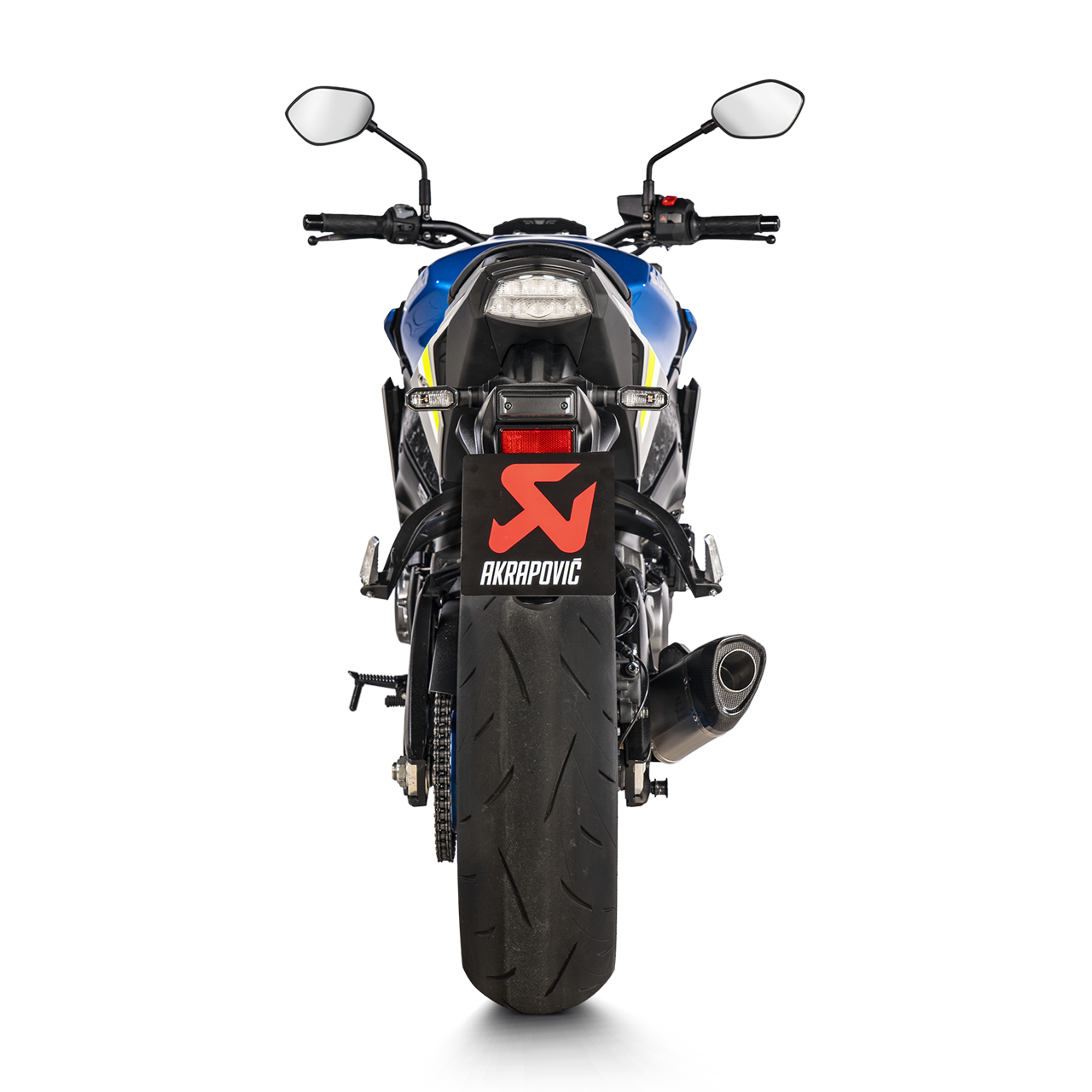 Silenziatore Slip-On Akrapovič Titanio