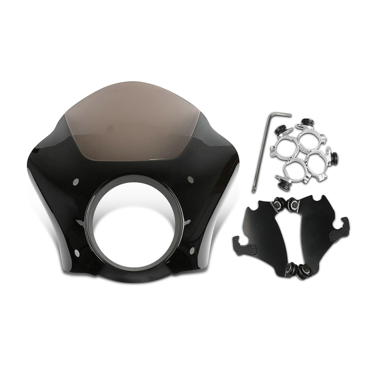 CustomAcces Free Spirit Semi-Fairing Black