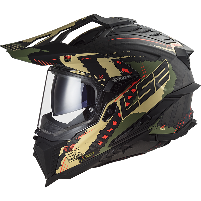 Casco Adventure LS2 MX701 C EXPLORER Extend