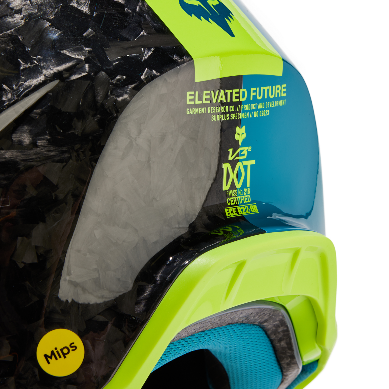 Casco de Cross FOX V3 RS Optical