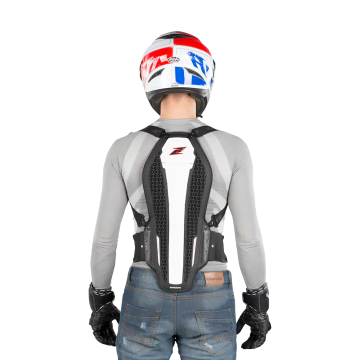 Rugbeschermer Hybrid Back Pro x7 Zandonà Wit