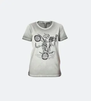 T-Shirt Acerbis SP Club Wheelie Feminina