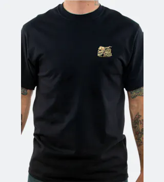 Lucky 13 The Pipe Skull T-Shirt